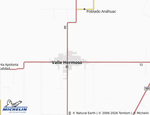 MICHELIN Los Fresnos map - ViaMichelin