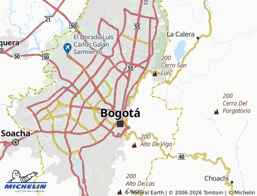 Mappa MICHELIN Bosque Calderón - ViaMichelin