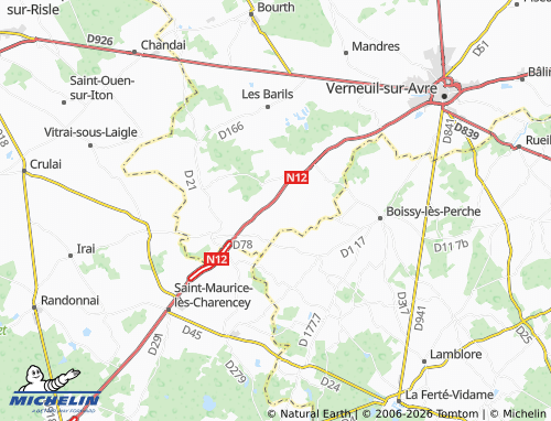 Mapa MICHELIN Le Bois-Massot - ViaMichelin