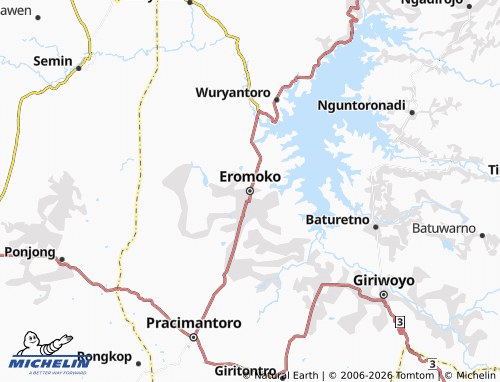 MICHELIN-Landkarte Eromoko - ViaMichelin