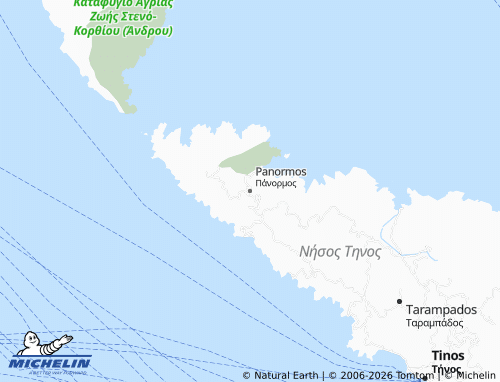 Carte MICHELIN Panormos - ViaMichelin