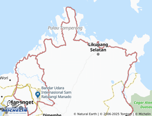 MICHELIN Batu map - ViaMichelin