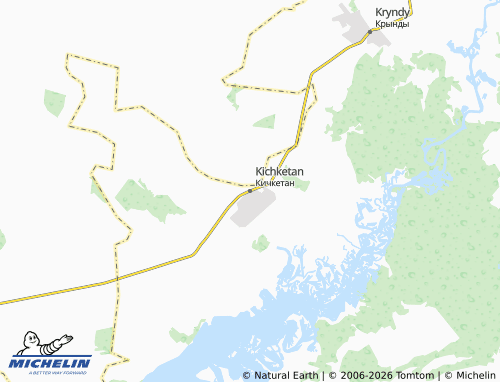 MICHELIN-Landkarte Kichketan - ViaMichelin