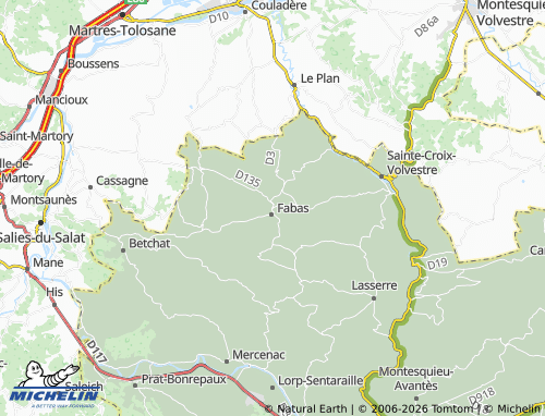 Mappa MICHELIN Tané - ViaMichelin