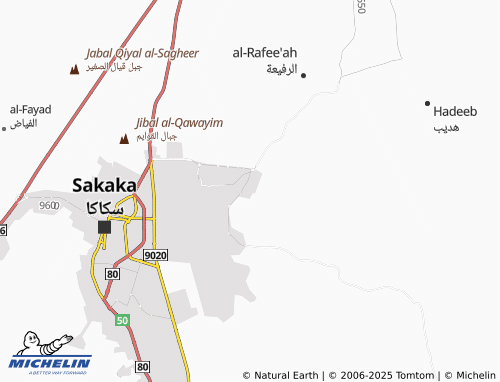MICHELIN Ash Shrouk District map - ViaMichelin