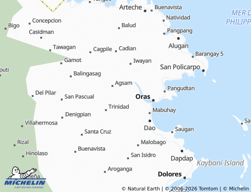 Mappa MICHELIN Binalayan - ViaMichelin