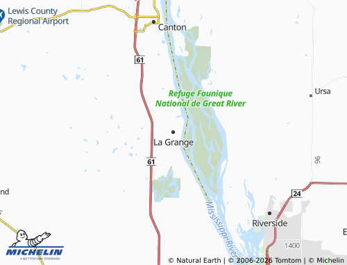 Mapa MICHELIN La Grange - ViaMichelin