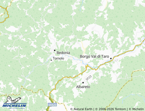 MICHELIN Sugremaro map - ViaMichelin