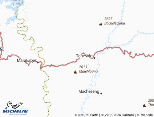 MICHELIN Ha Mamokoto map - ViaMichelin
