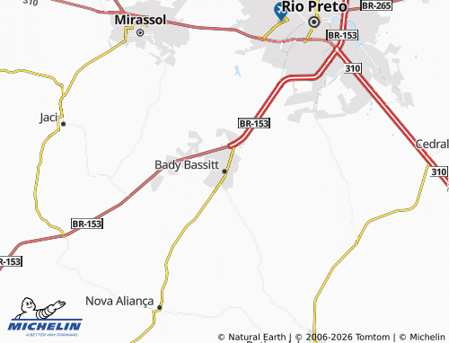 Mapa MICHELIN Bady Bassitt - ViaMichelin