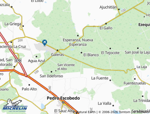 Mappa MICHELIN Purísima de Cubos - ViaMichelin