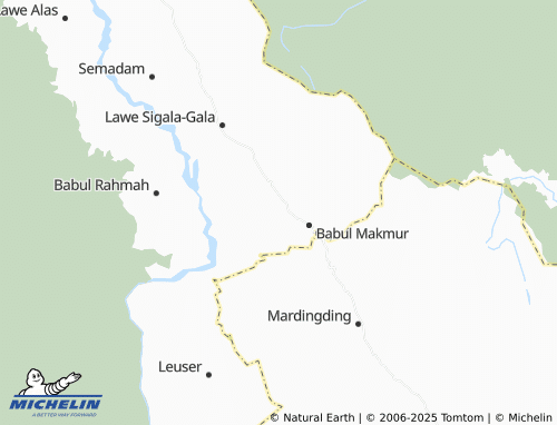 Carte MICHELIN Lawe Perbunga - ViaMichelin