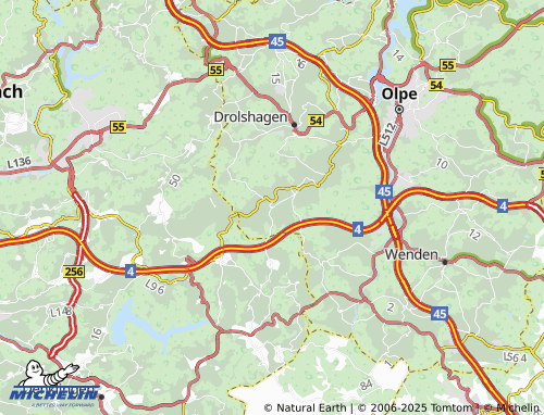 Mappa MICHELIN Halbhusten - ViaMichelin
