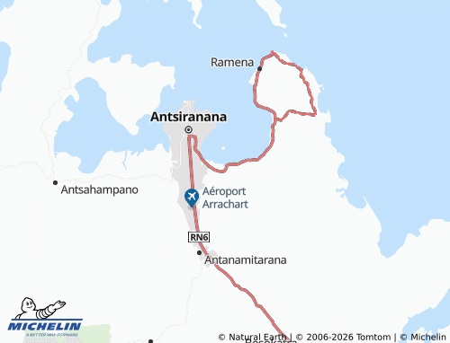 MICHELIN Andasoa map - ViaMichelin