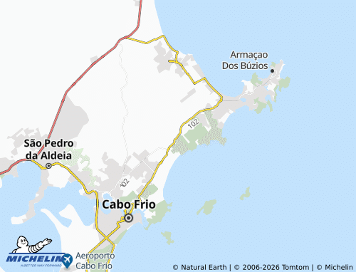 Mappa MICHELIN Caravelas - ViaMichelin