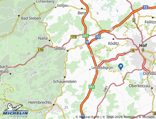 MICHELIN Hüttung map - ViaMichelin