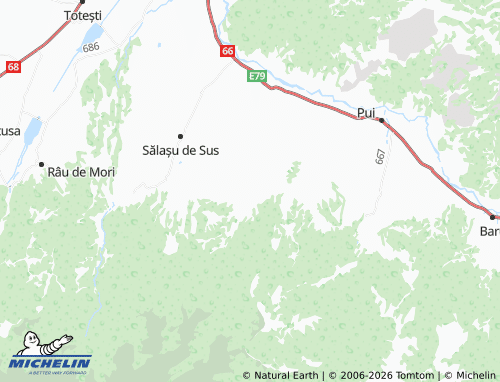 Mappa MICHELIN Coroiești - ViaMichelin