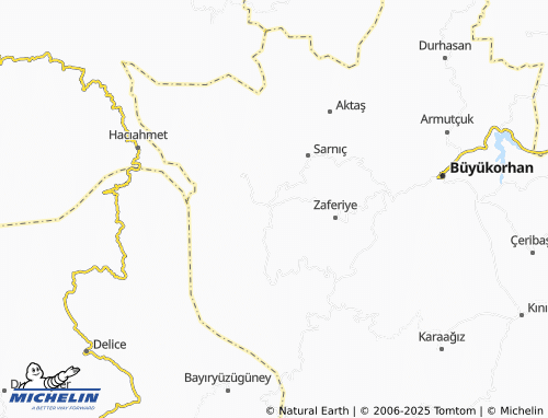 MICHELIN Danaçalı map - ViaMichelin