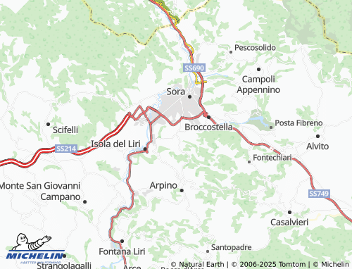 Mappa MICHELIN Lago di Tremoletto - ViaMichelin