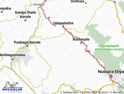 Mappa MICHELIN Wataddara - ViaMichelin
