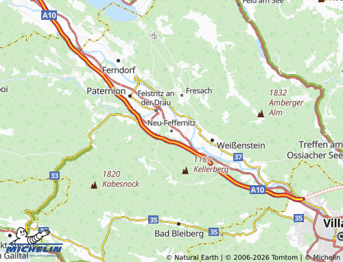 Mapa MICHELIN Neu-Feffernitz - ViaMichelin