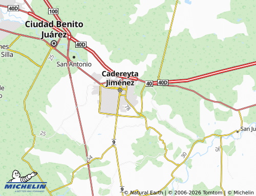 MICHELIN José, Martínez Primer Sector map - ViaMichelin