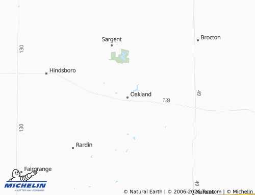 Mappa MICHELIN Oakland - ViaMichelin