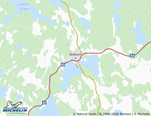 Mappa MICHELIN Molkom - ViaMichelin
