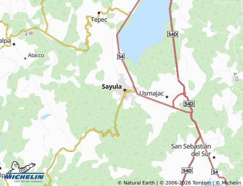 Mappa MICHELIN Jardines de La Candelaria - ViaMichelin