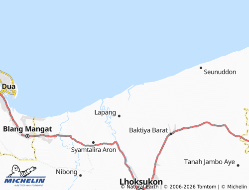 Mapa MICHELIN Kuala Cangkoi - ViaMichelin