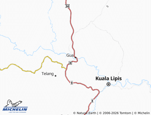 Mappa MICHELIN Gua - ViaMichelin