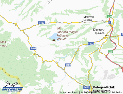 Mappa MICHELIN Rabisha - ViaMichelin