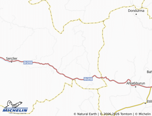 MICHELIN Dedeler map - ViaMichelin