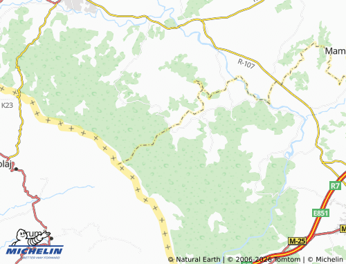 Carte MICHELIN Kushnin - ViaMichelin