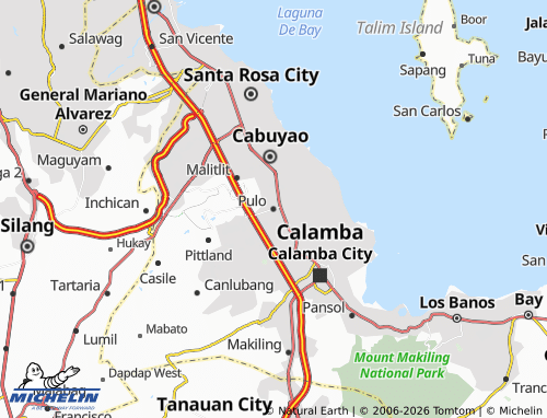 MICHELIN Pulo map - ViaMichelin