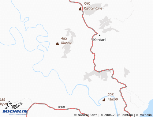 Carte MICHELIN KwaThinga - ViaMichelin