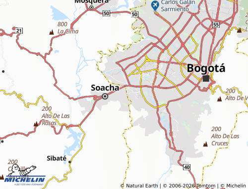 Mapa MICHELIN Lomalinda - ViaMichelin