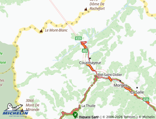 MICHELIN Checrouit map - ViaMichelin