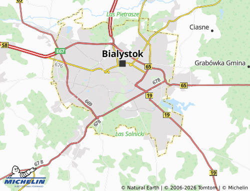 MICHELIN Mickiewicza map - ViaMichelin