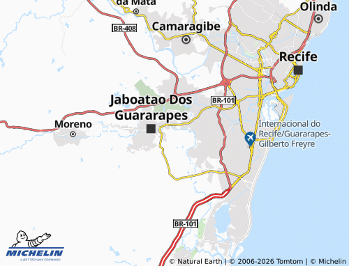 Mapa MICHELIN Santana - ViaMichelin