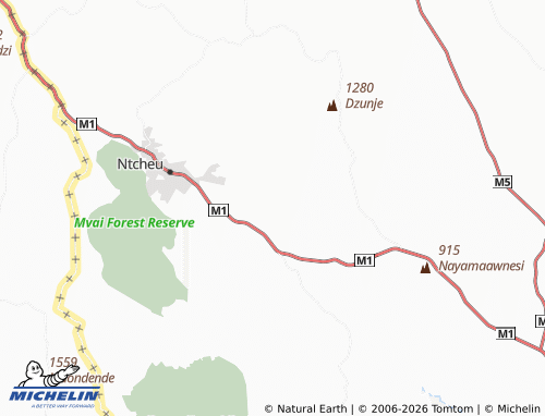Mappa MICHELIN Gongonya - ViaMichelin