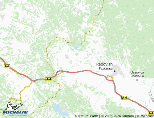 MICHELIN Topolnica map - ViaMichelin