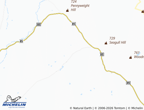 Mapa MICHELIN Oturehua - ViaMichelin