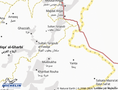 Mapa MICHELIN Ayta al-Fukhkhar - ViaMichelin