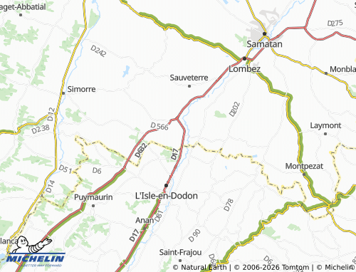 Mappa MICHELIN Cadeillan - ViaMichelin