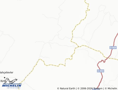 MICHELIN Dereyurt map - ViaMichelin