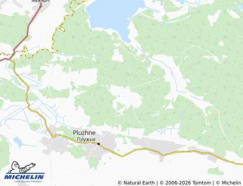 MICHELIN Storonyche map - ViaMichelin