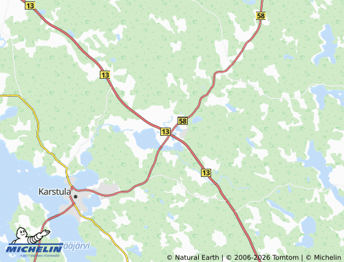 MICHELIN Humppi map - ViaMichelin