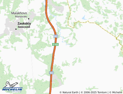 MICHELIN Rusyatino map - ViaMichelin