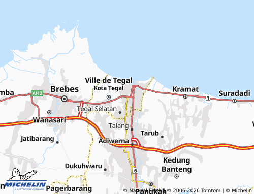 MICHELIN-Landkarte Pekauman - ViaMichelin